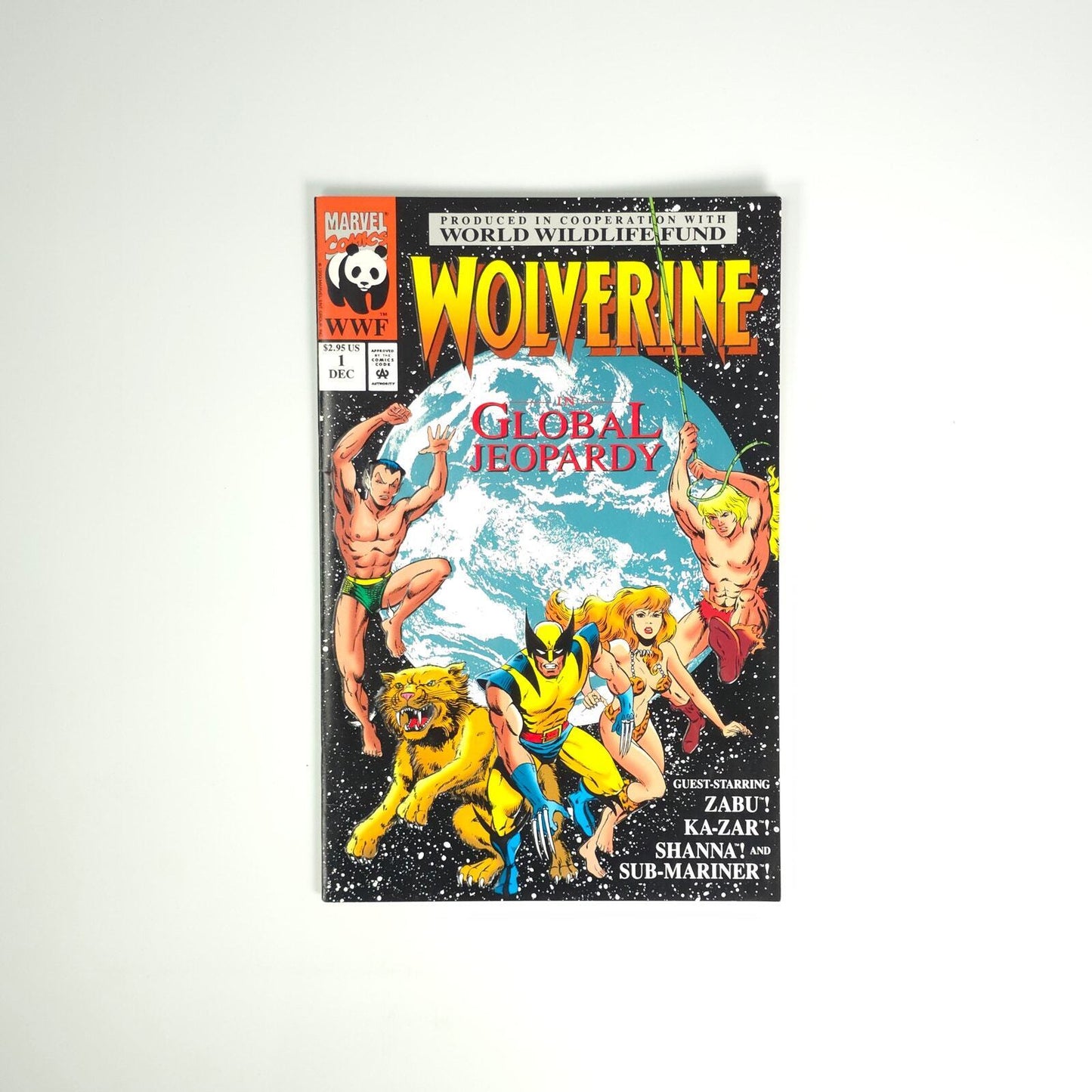 Wolverine in Global Jeopardy #1 Marvel Comics 1993 Comic Book