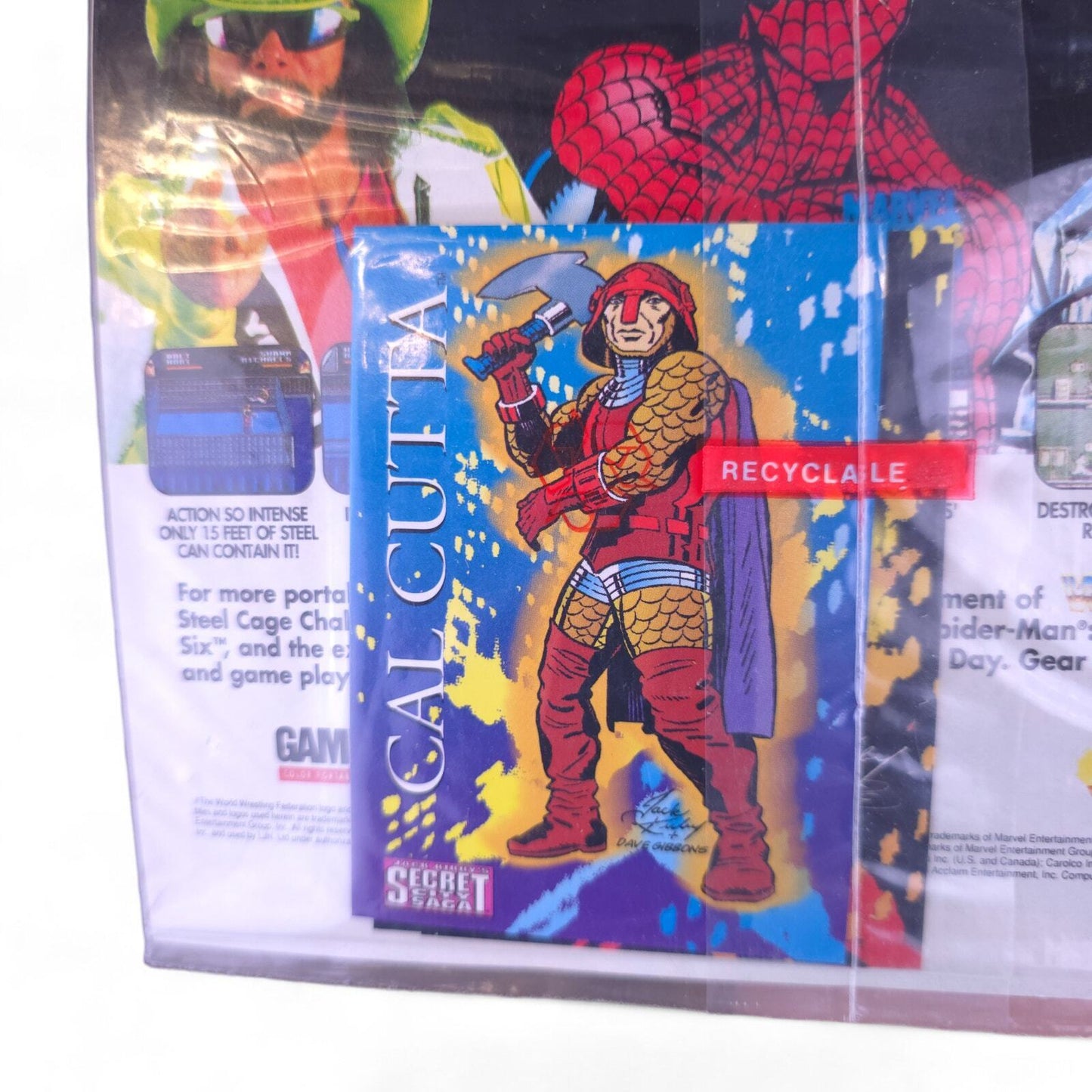 Sealed Jack Kirby's Secret City Saga #2 of 4 Topps Comics Comic Book with Card