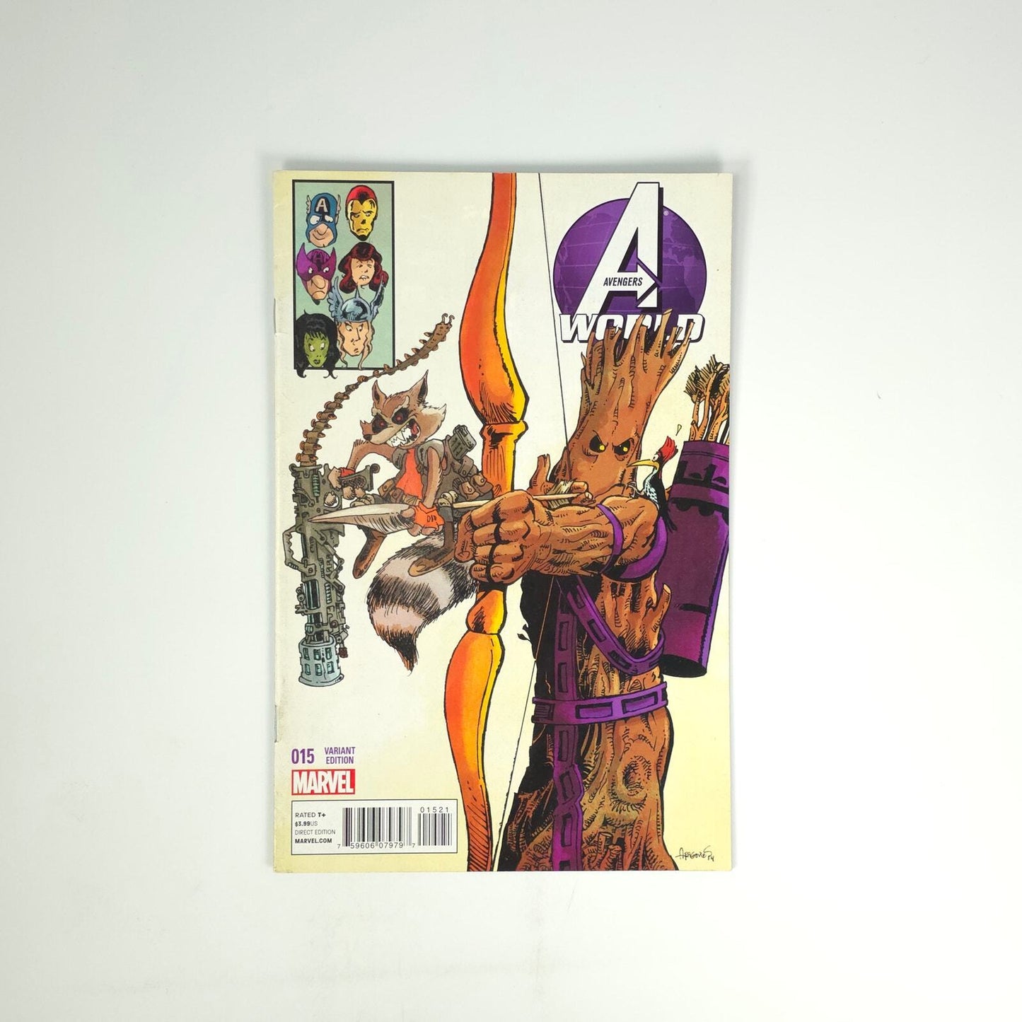 Avengers World #015 Marvel Comics Variant Edition Comic Book