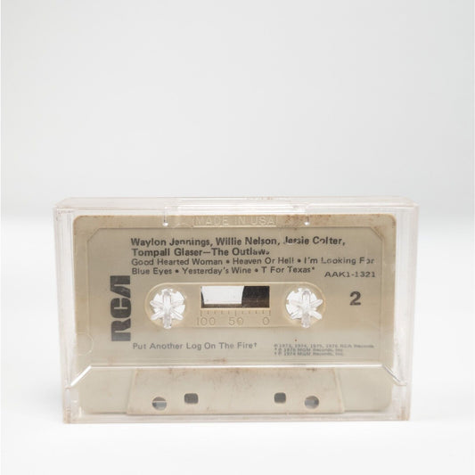 Waylon Jennings Willie Nelson Jessie Colter Tompall Glasser The Outlaws Cassette