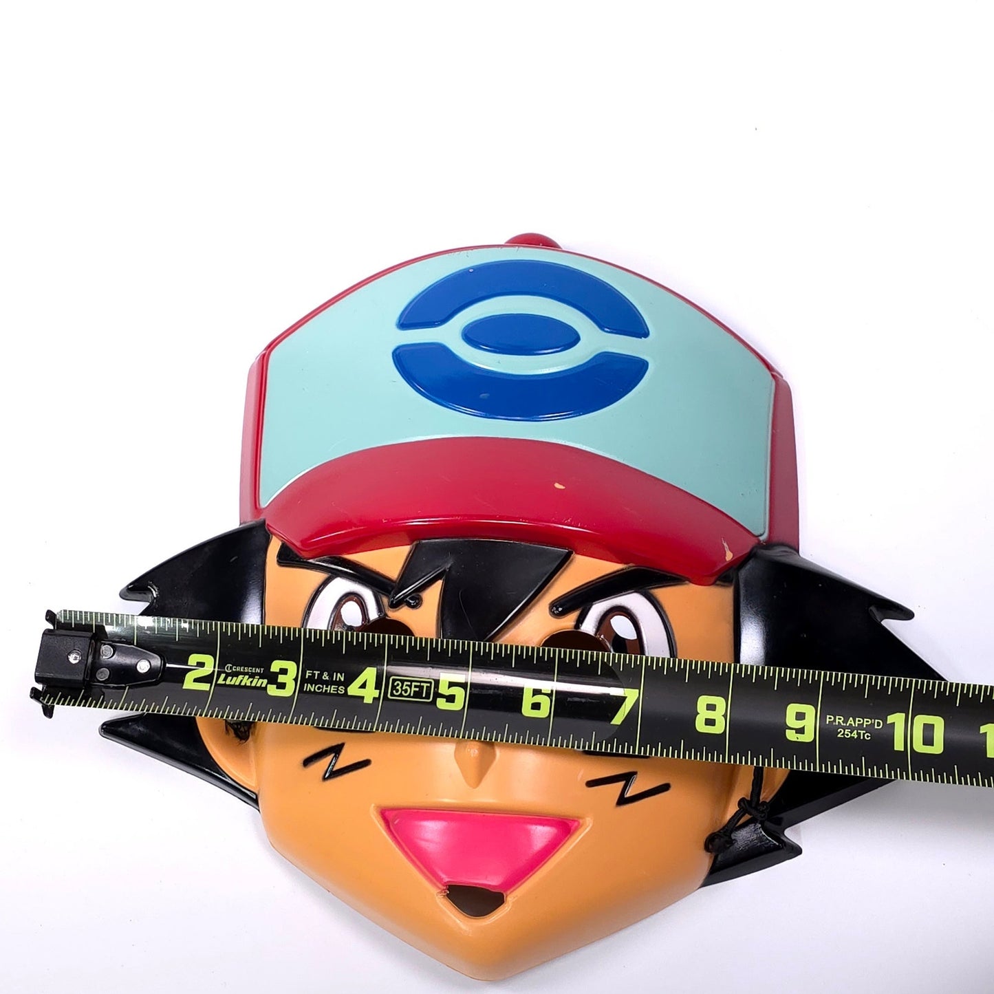 2013 Pokemon Ash Ketchum Nintendo Hard Plastic Mask Game Freak