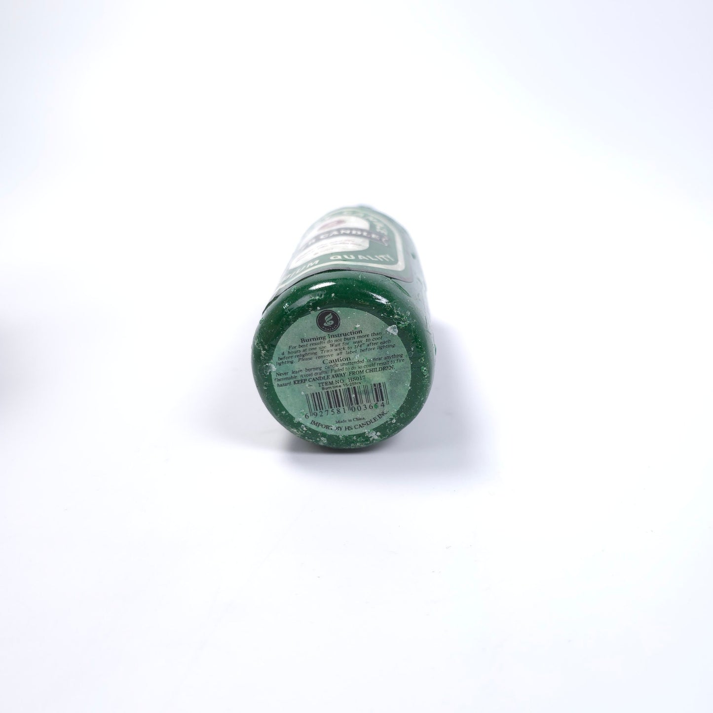2004 Fantasy Beer Bottle Candle Green