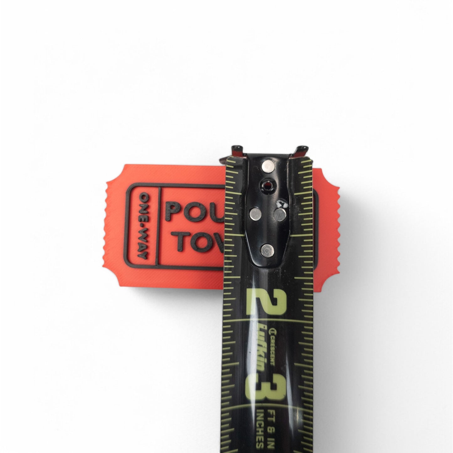 3D Pound Town Tickets One Way Valentines Holiday Birthday Gag Funny Joke Gift