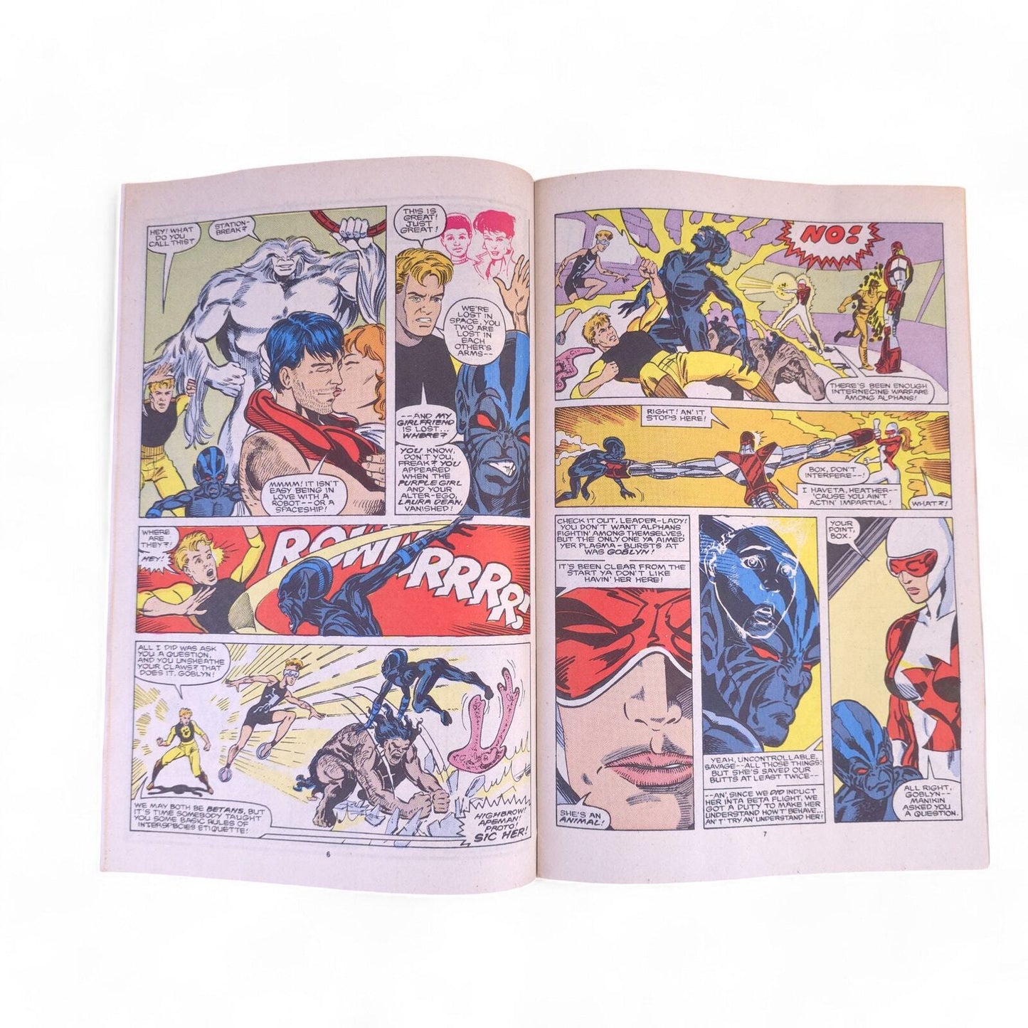 Alpha Flight #57 Marvel Comics 1988 Comic Book