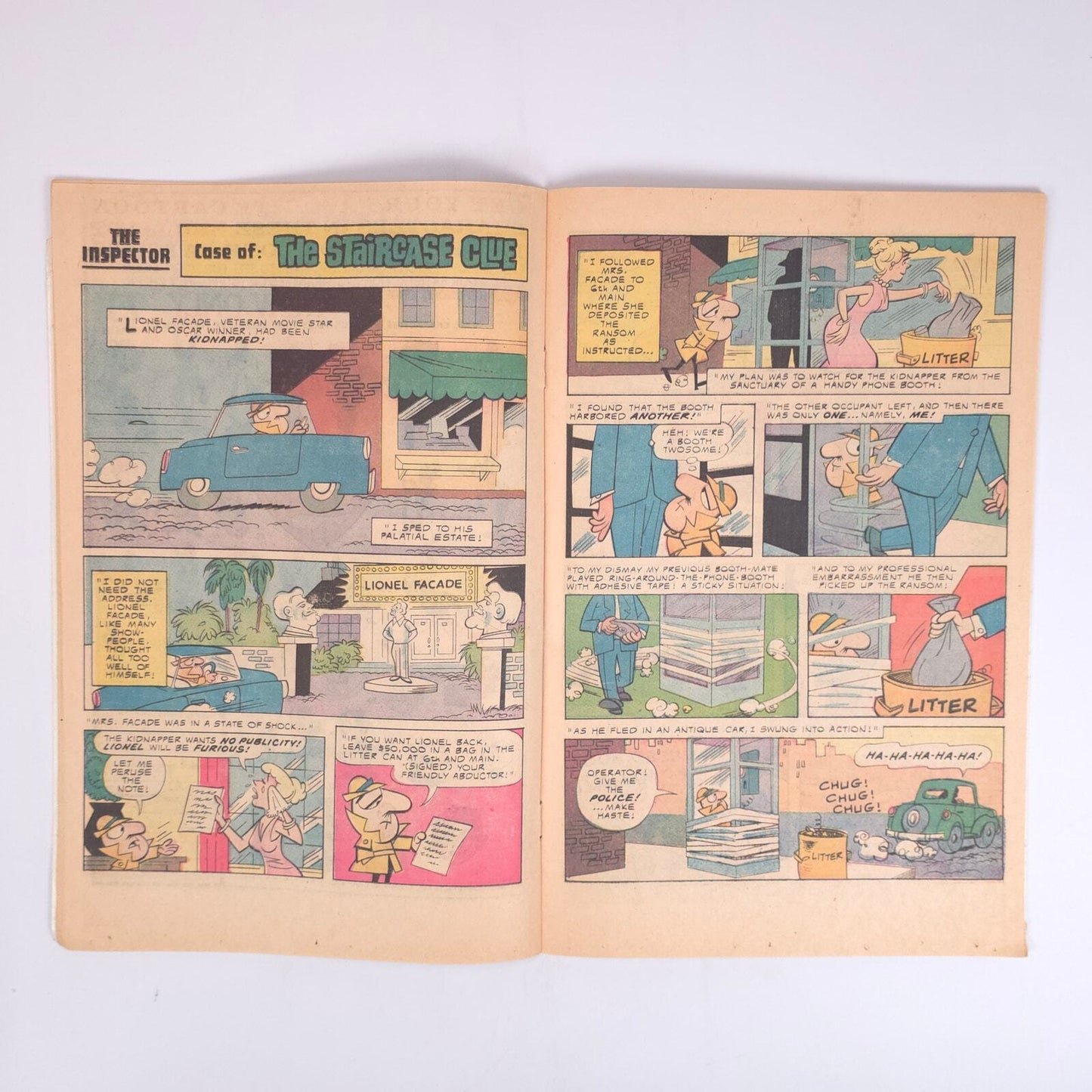 The Pink Panther and The Inspector #25 Gold Key Comics 1975 Comic Book