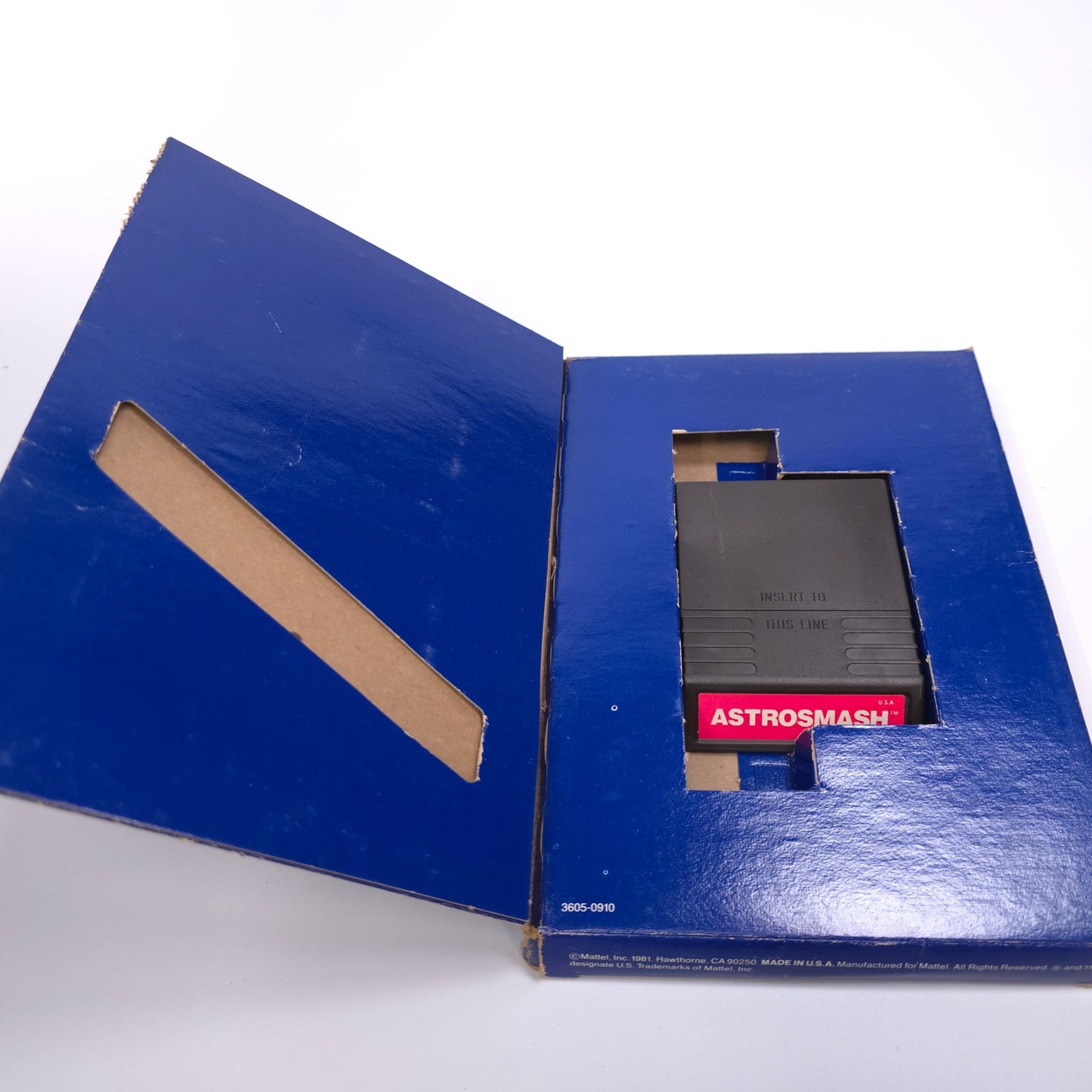 Mattel Intellivision Astrosmash Video Game With Box and Inserts