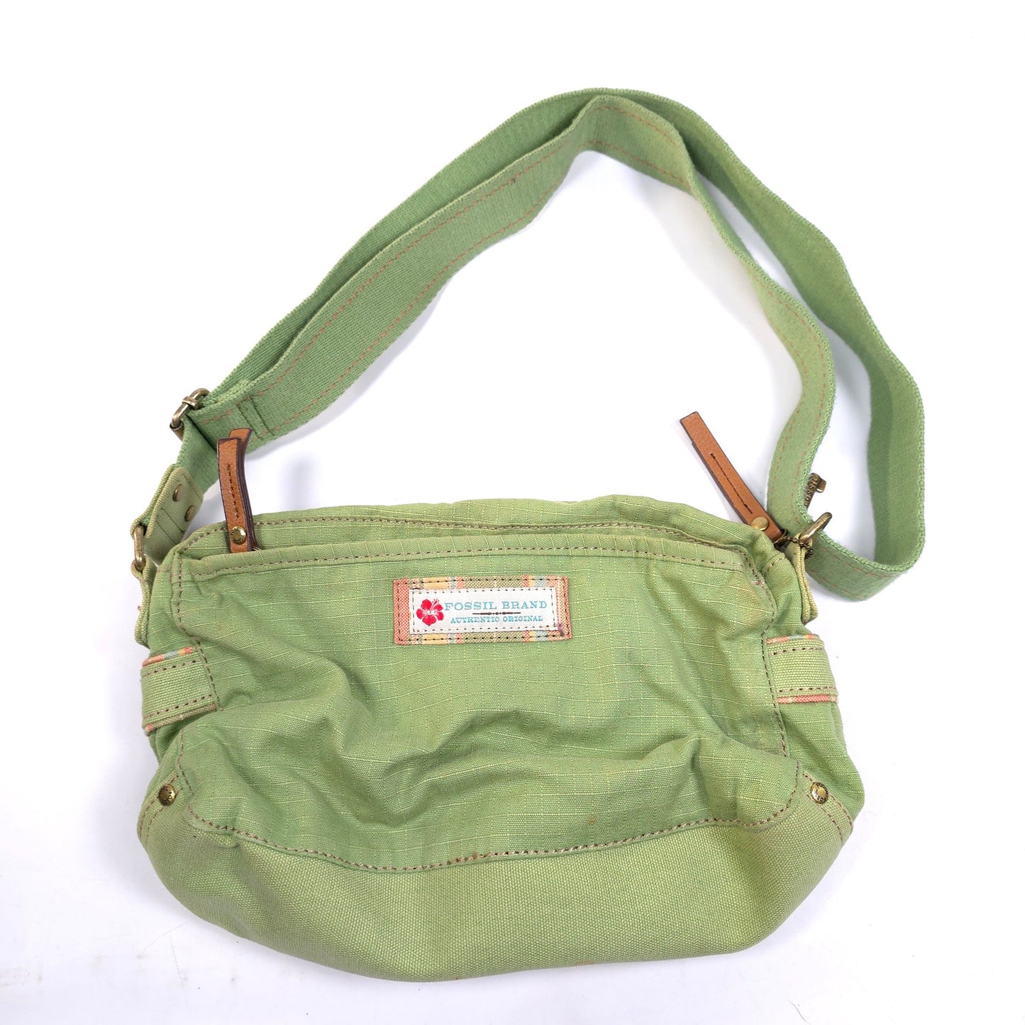 Fossil Brand Shoulder Crossbody Bag Purse 7 Compartment