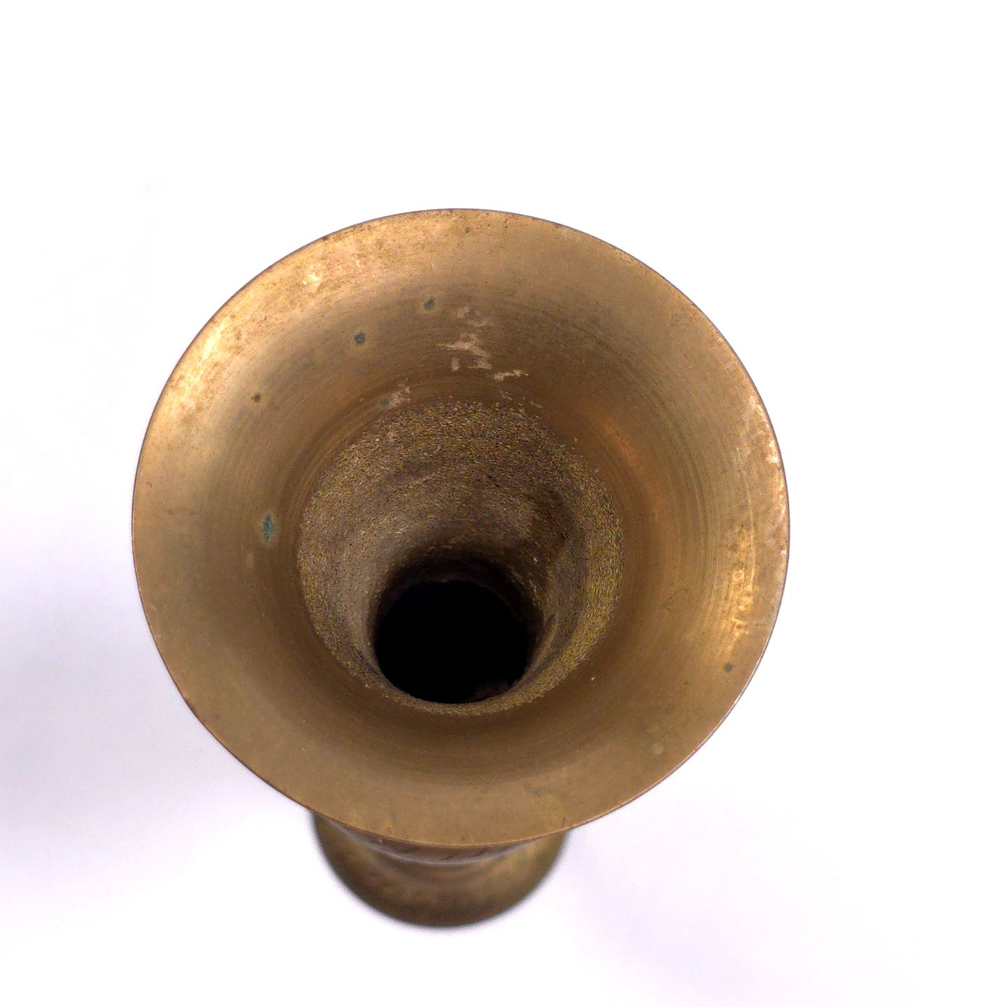 Vintage MCM Slim Skinny Brass Bud Vase India