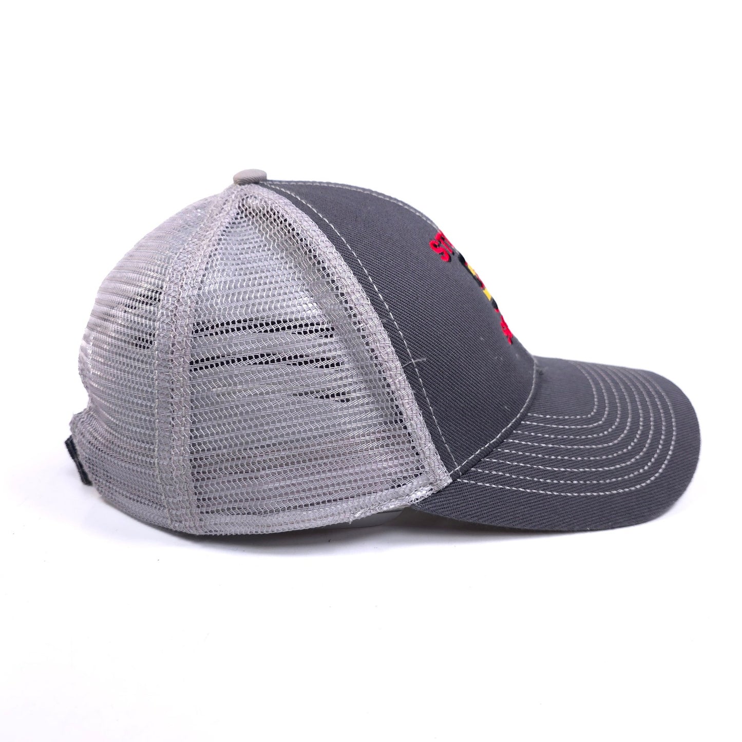 Stone Seed Mesh Trucker Hook & Loop Back Mega Cap Hat