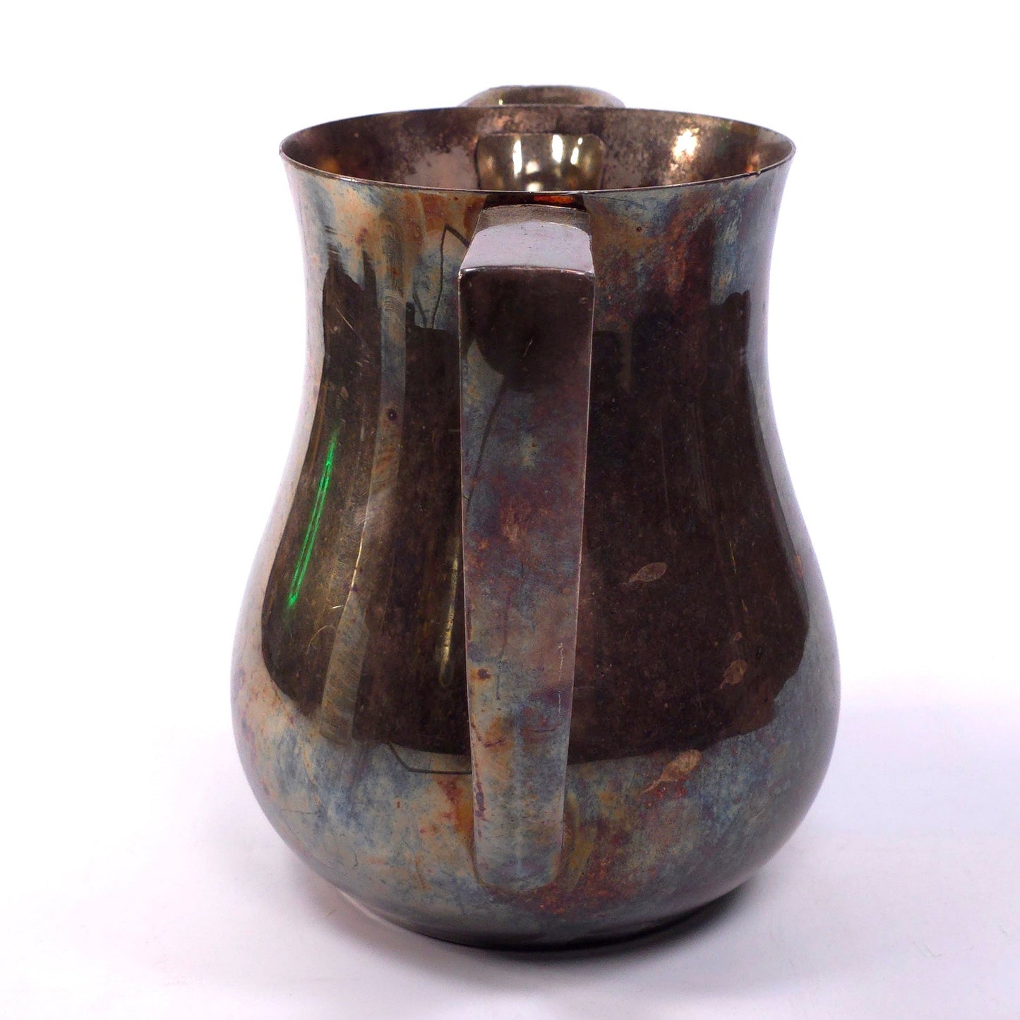 Vintage EPCA Bristol Silver Plated 7" Pitcher 215 Patina