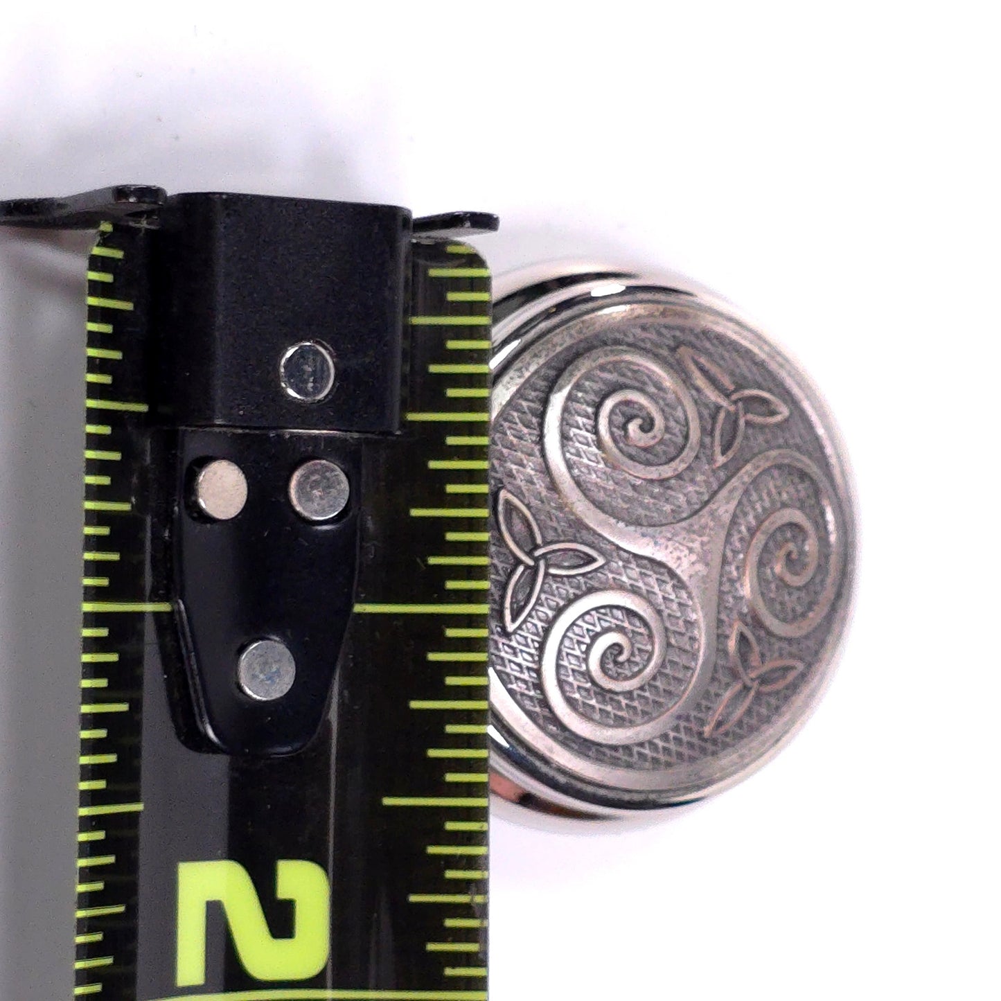 Celtic Trinity Knot Metal Single Compartment Travel Pill Box