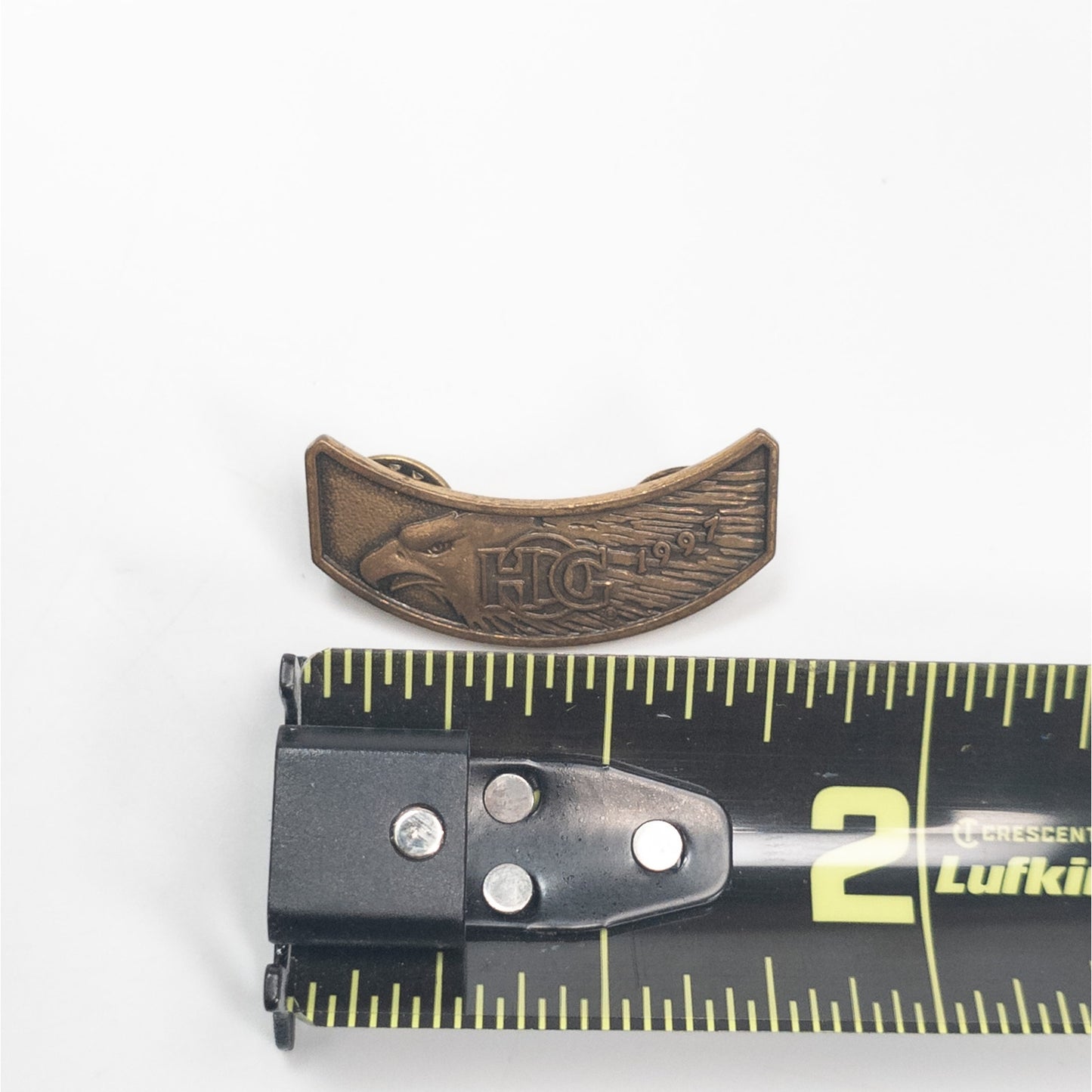 Harley Owners Group 1997 Harley Davidson Motorcycles Pin Back Metal 2+ Ship FREE