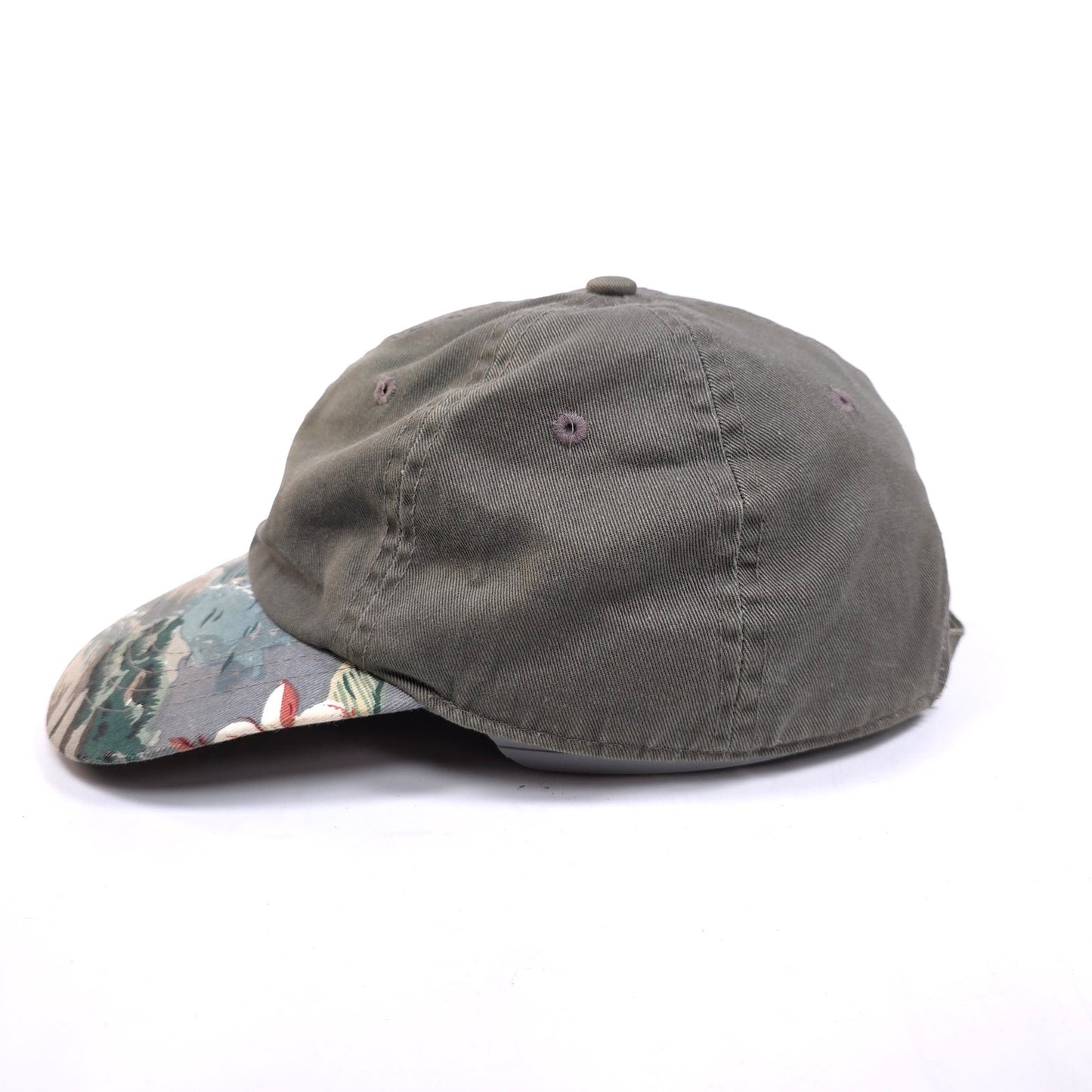 Outdoor Scenic Landscape Brim Print 100% Cotton Strapback Baseball Cap Hat