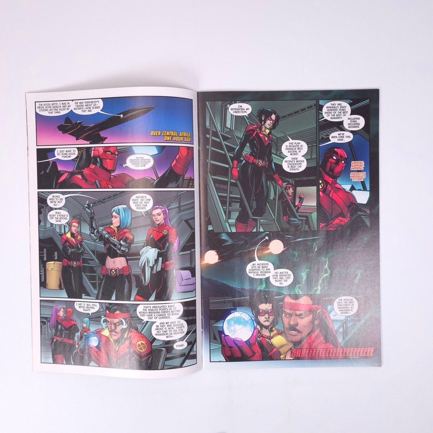 X-Force Vs Black Panther #2 Marvel Comics Comic Book
