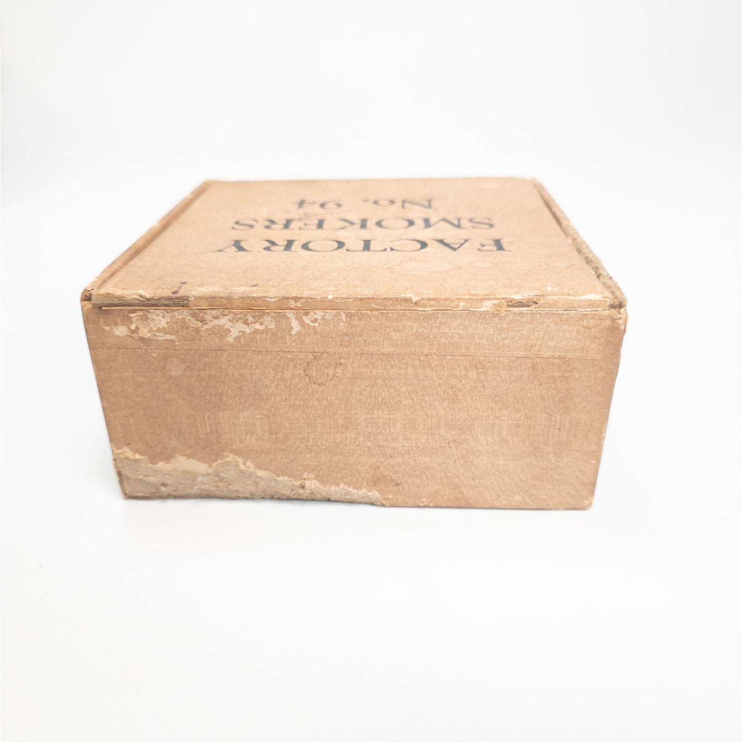 Vintage Factory Smokers No. 94 Cigar Box