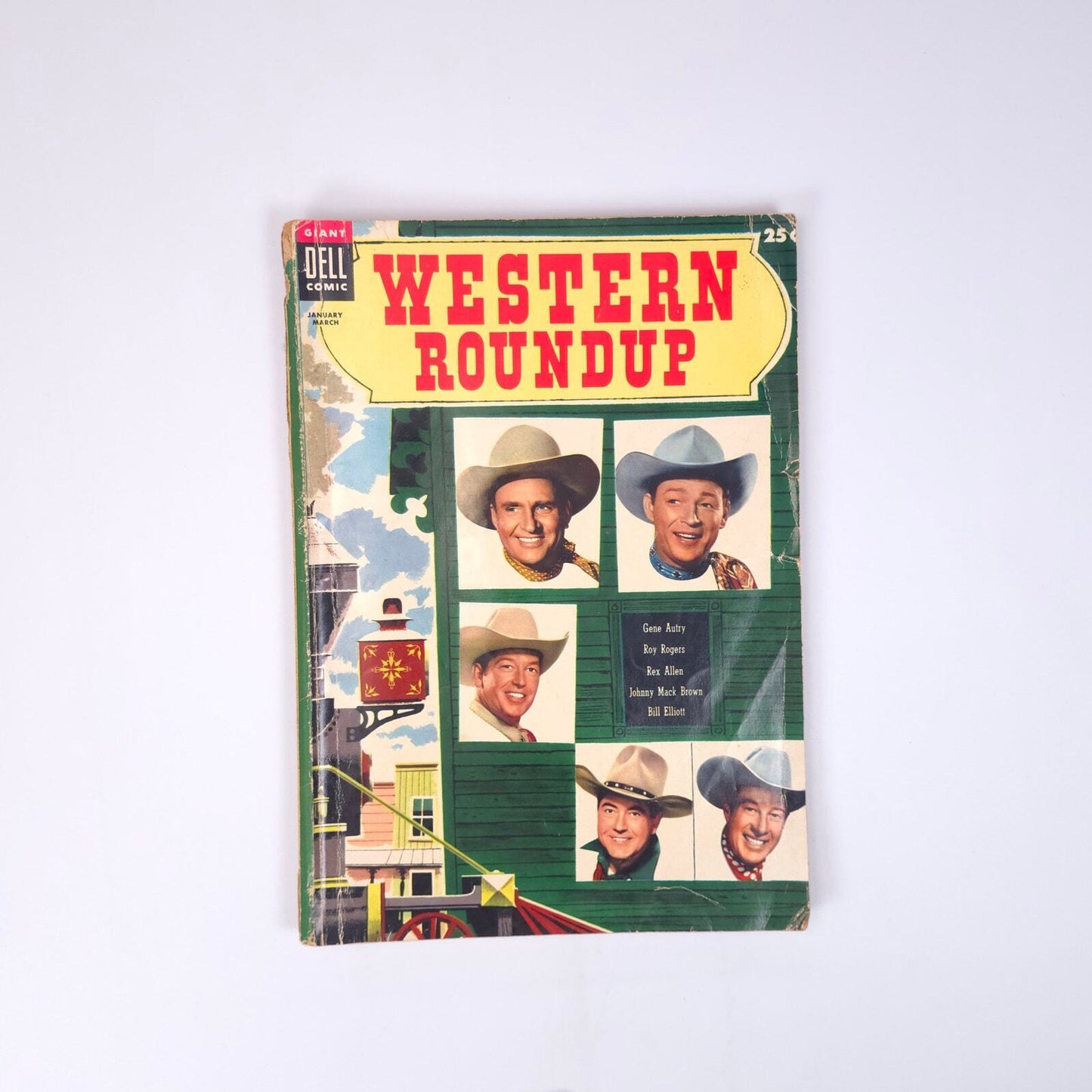 Western Roundup #9 Dell Comics 1955 Comic Book