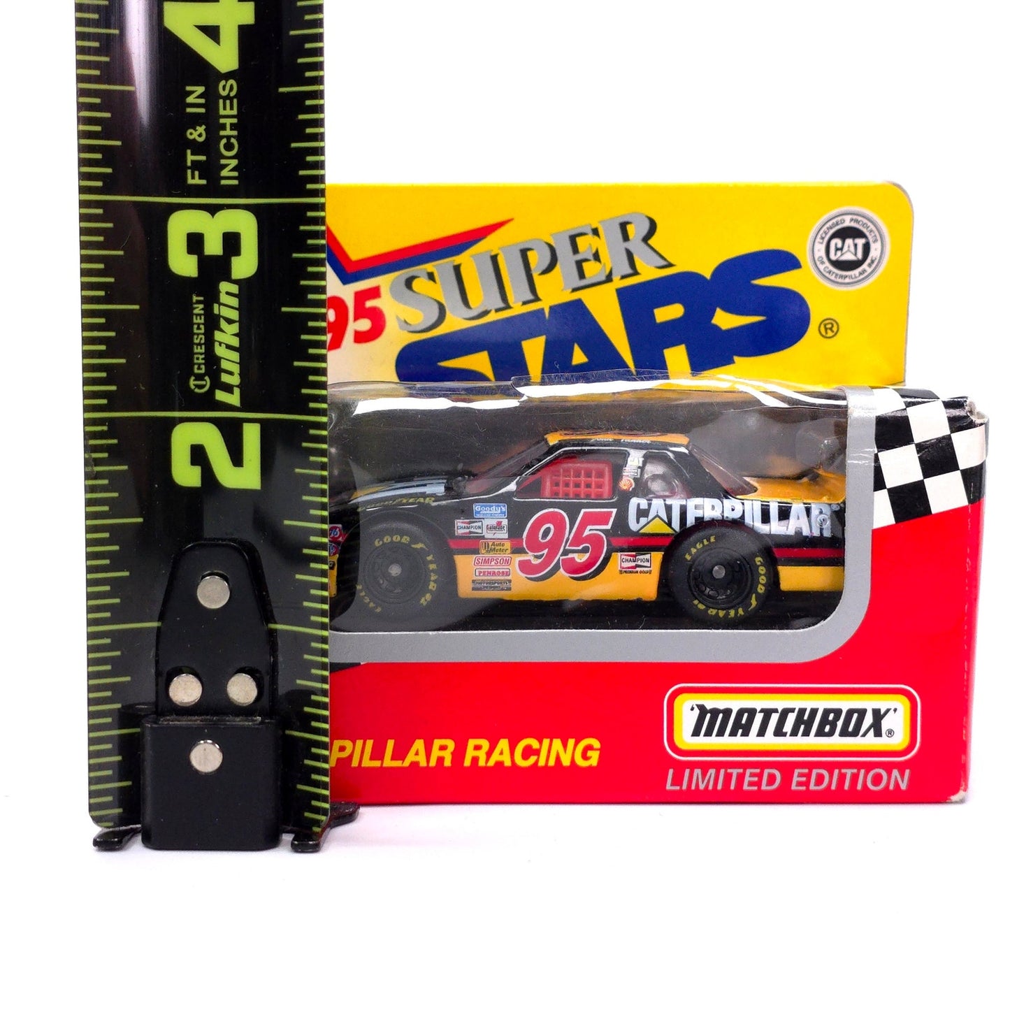 Matchbox 1995 Super Stars CAT Caterpillar Racing Limited Edition Metal Diecast