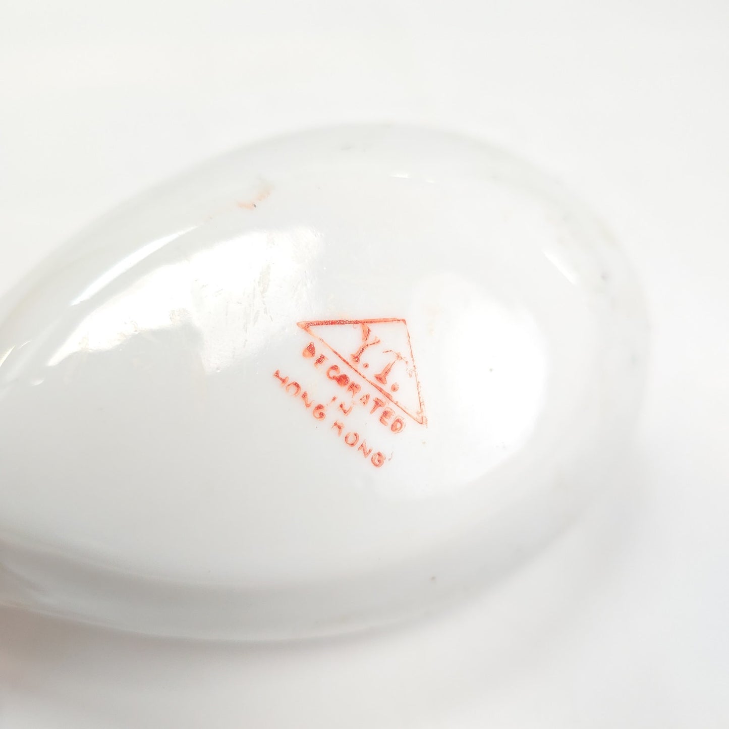 Y.T. Asian Ceramic Soup Decorated In Hong Kong