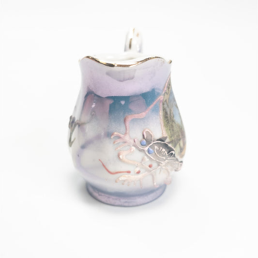 Illinois Land of Lincoln Store Souvenir Mini 3" Pitcher