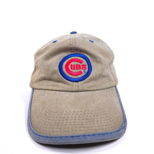 Chicago Cubs 100% Cotton Slide Buckle Baseball Cap Hat
