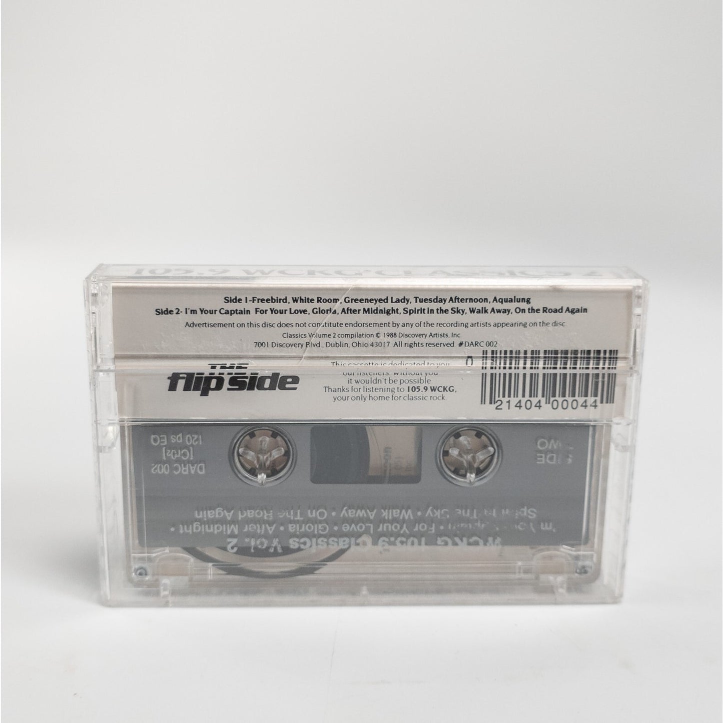 105.9 WCKG Classics 2 (Cassette) 2+ Ship FREE