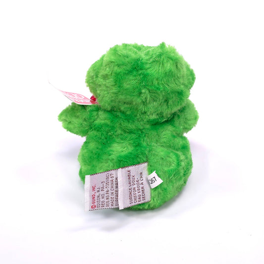 Vintage Gund Thinking Of You Heart Frog 4" Plush 14068
