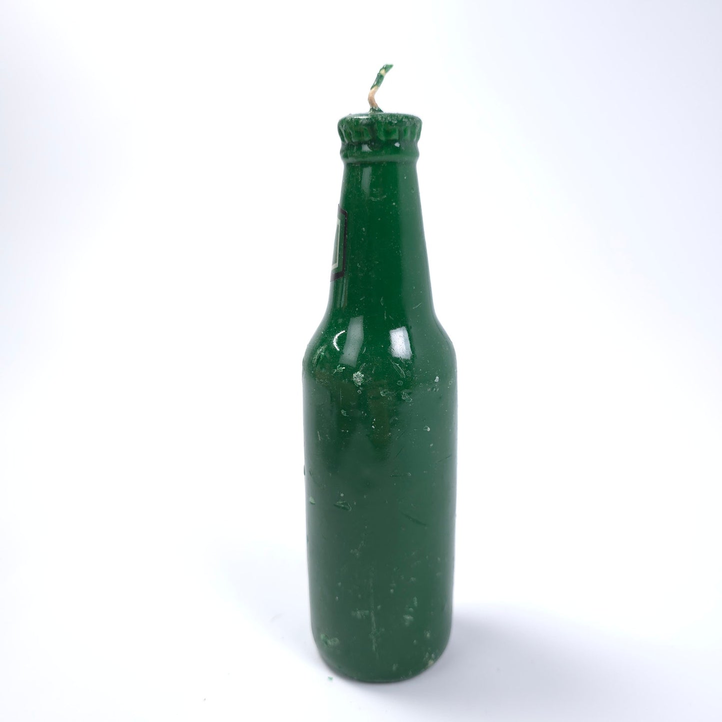 2004 Fantasy Beer Bottle Candle Green