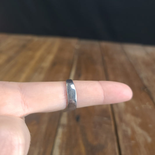 Art Deco Unbranded Black SIilver Ring Cluster Of Gemstones Marked 925 Size 7