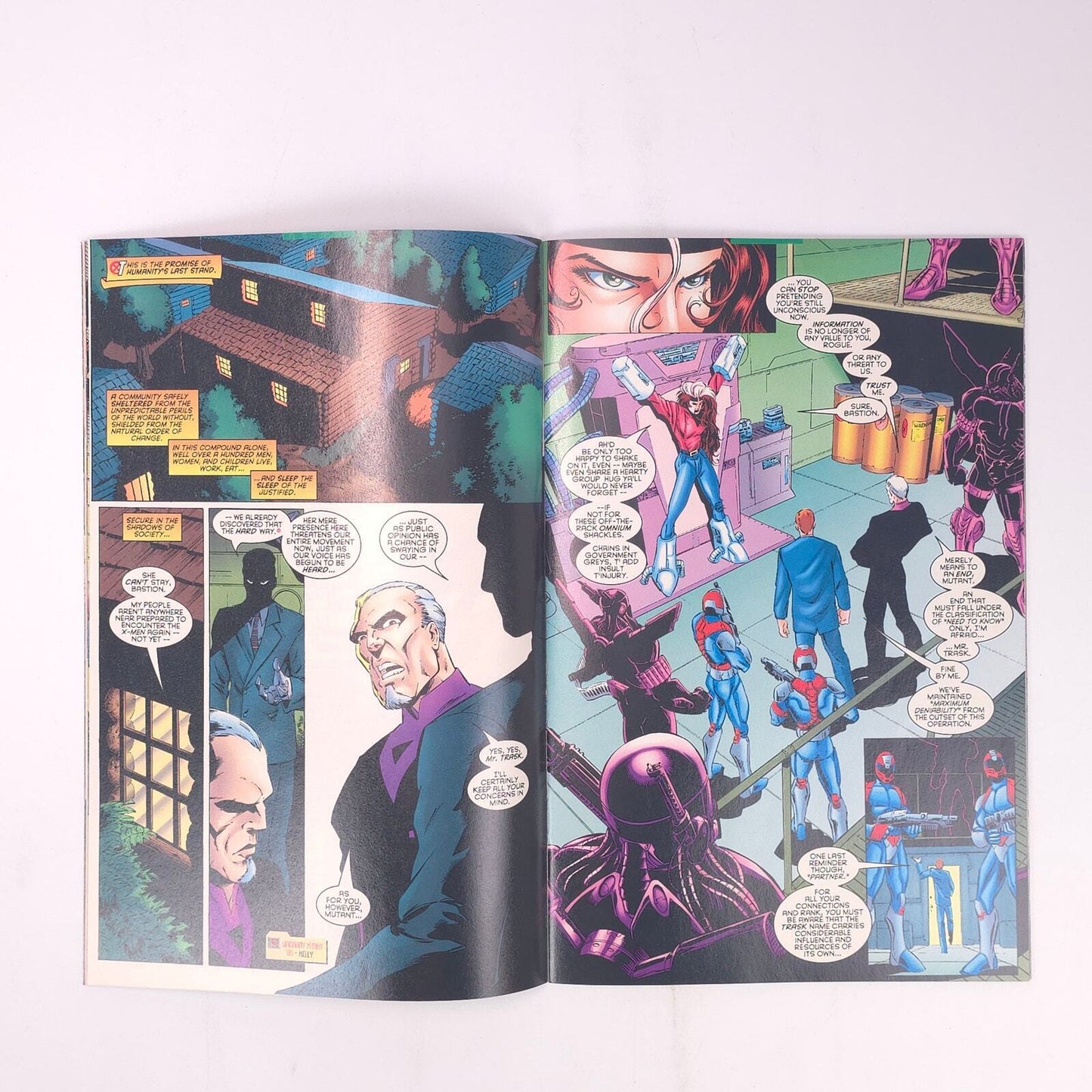 X-Men Unlimited #11 Magneto and Rogue Marvel Comics Comic Book