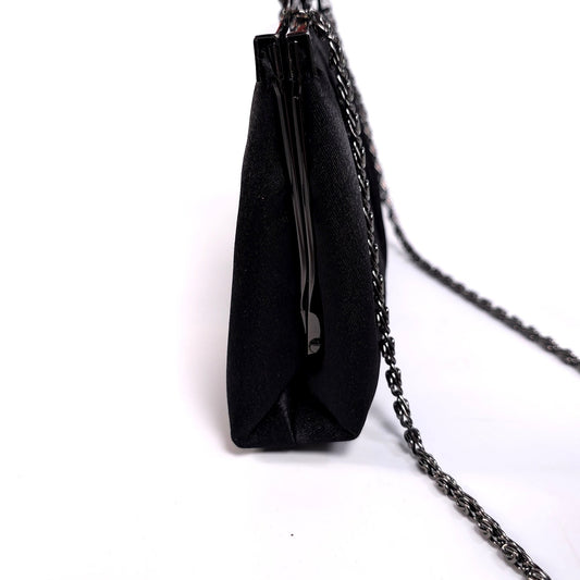 Jessica McClintock Convertible Clutch Shoulder Evening Handbag Purse