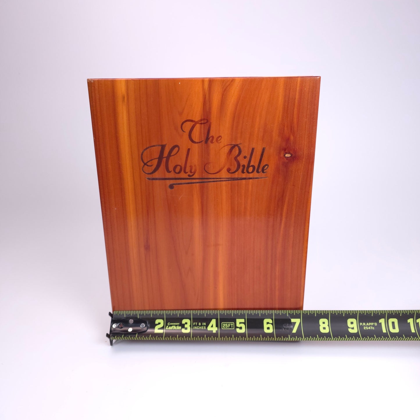 1958 Memorial Holy Bible American Legion KJV with Wood Storage Box Gilt Gilding
