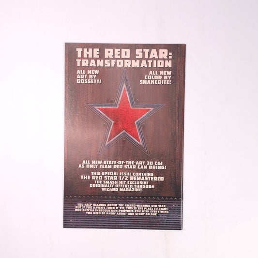 The Red Star Transformation #7.5 Image Comics Comic Book