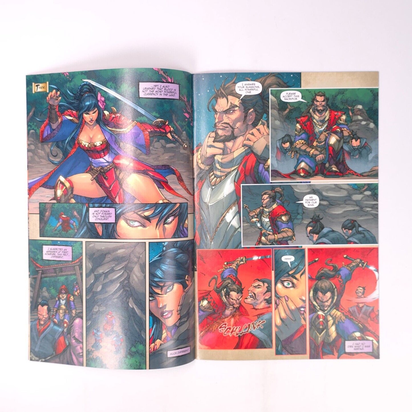 Oniba Swords of the Demon #0 Aspen Comics Pantelena Variant Comic Book