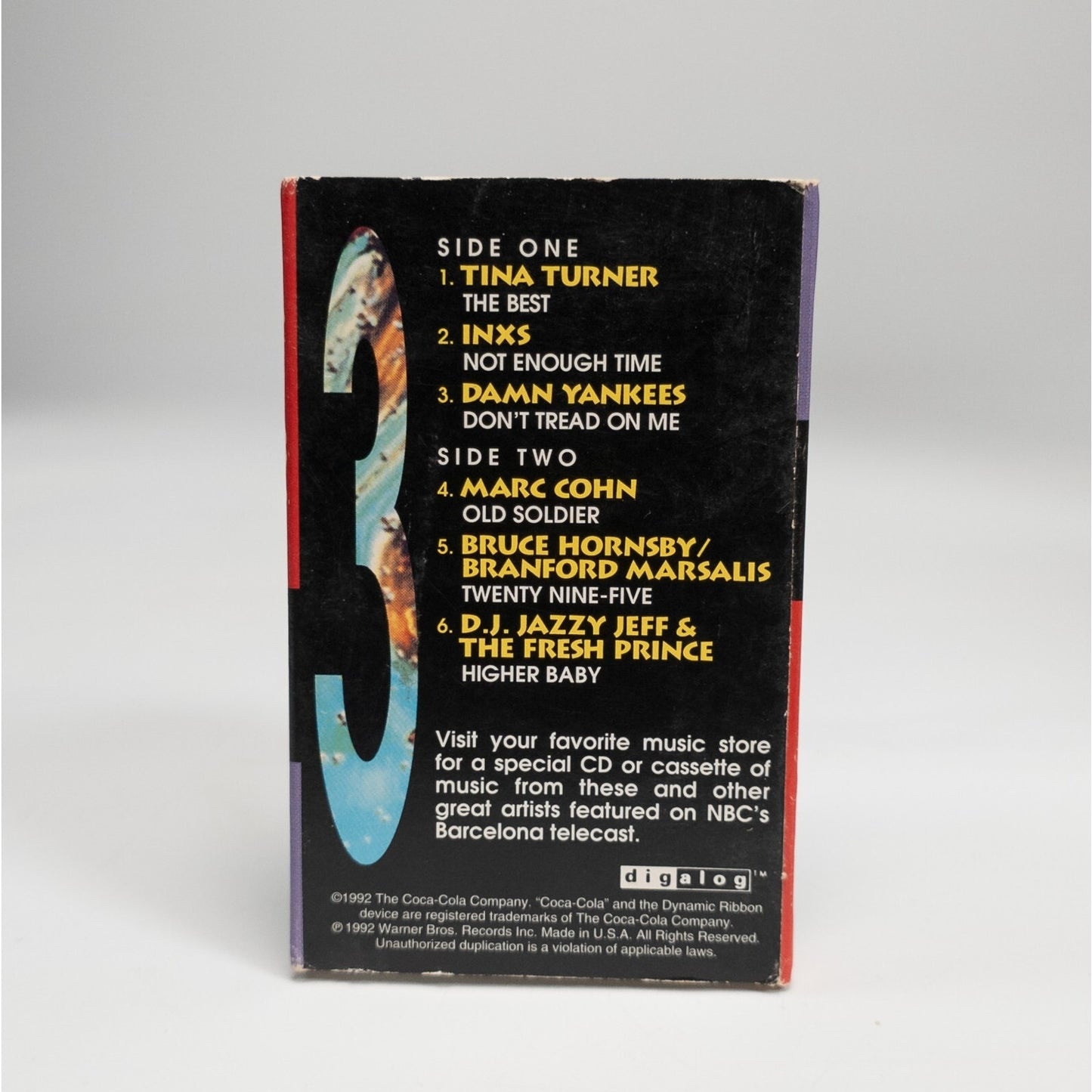 Coca Cola Volume 3 (Cassette) 2+ Ship FREE