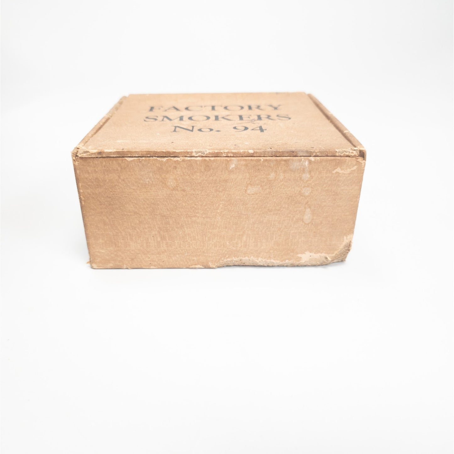 Vintage Factory Smokers No. 94 Cigar Box