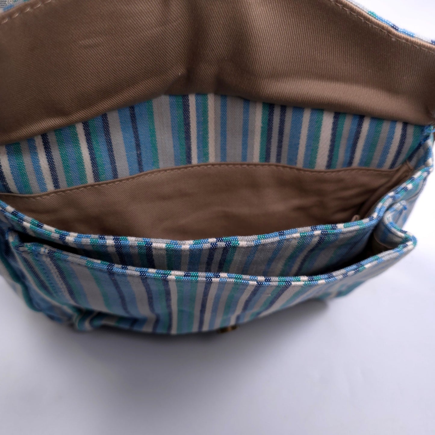 GAL Canvas Crossbody Shoulder Purse Bag 11 Compartments