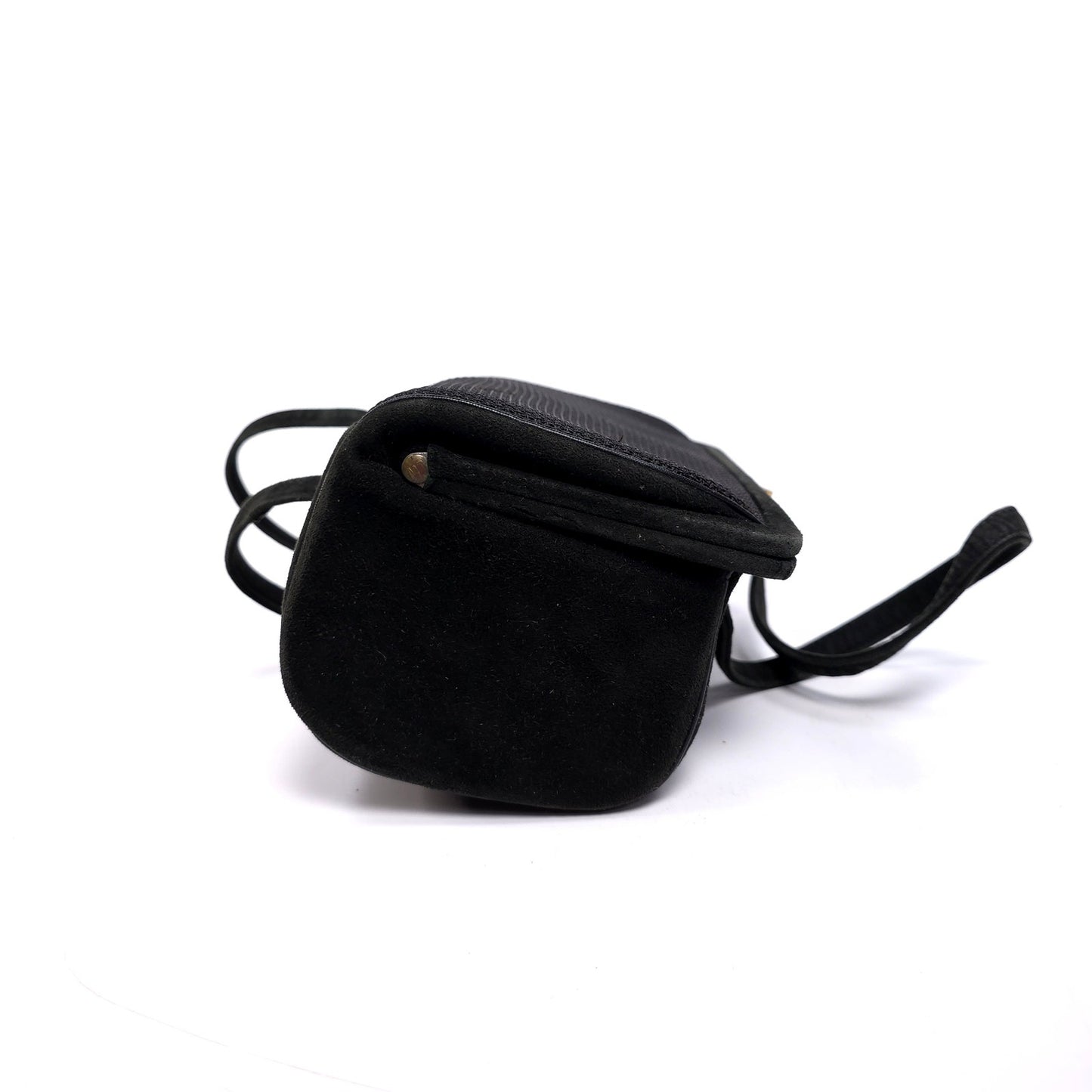 Vintage H.M. Retangle Box Top Handle Handbag Purse