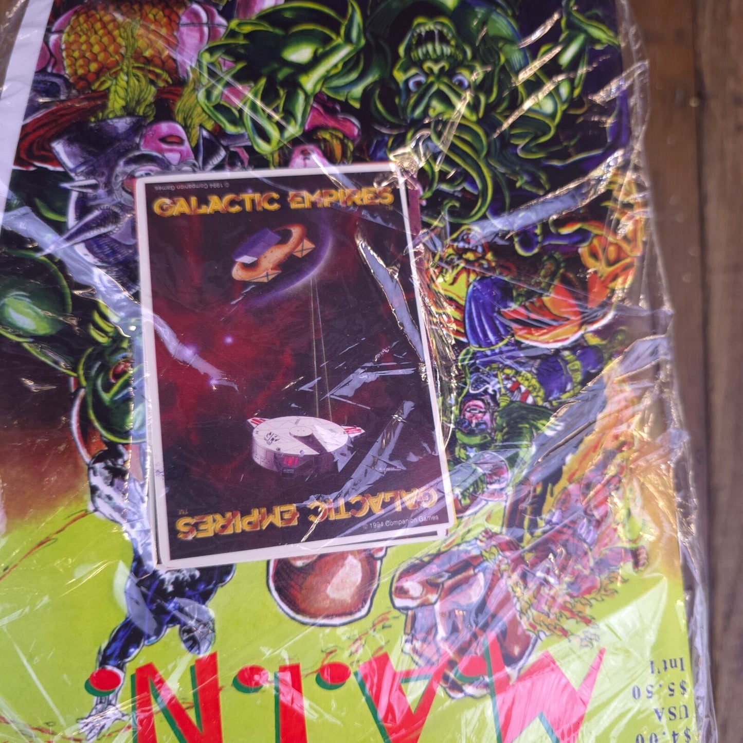 Sealed Hellshock M.A.I.N. The Industry's ONLY Trade Publication #1 Comic 1997