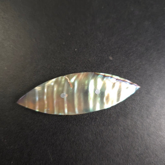 Antique Vintage Abalone Tatting Shuttle Unique Handcrafted Collectors Item