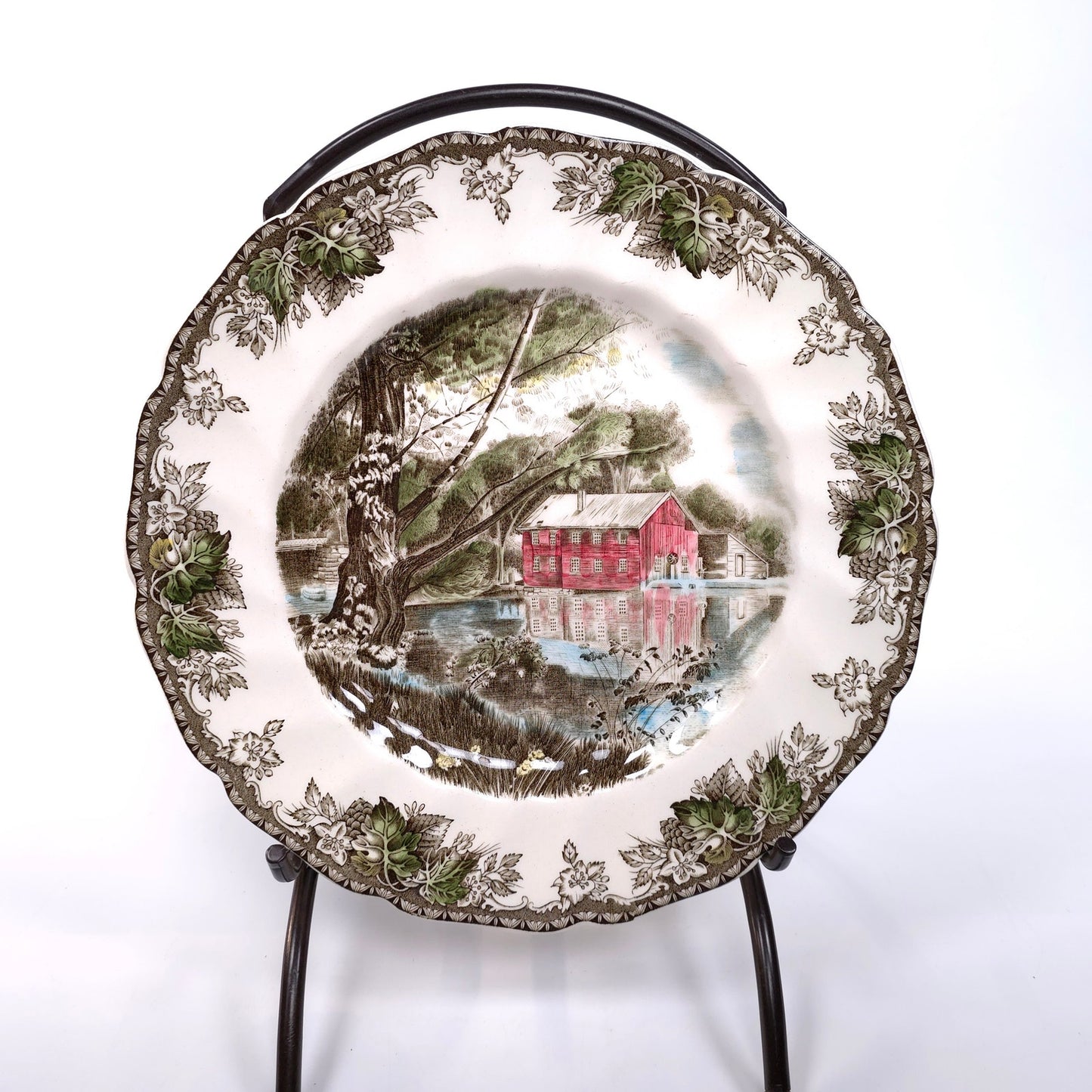 Johnson Bros The Friendly Village The Old Mill Dinner Plate Made In England