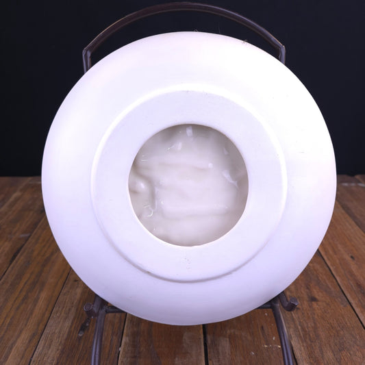 3D Hand Painted Farm Scene Vintage 1980's Ceramic Byron Molds Wall Plate