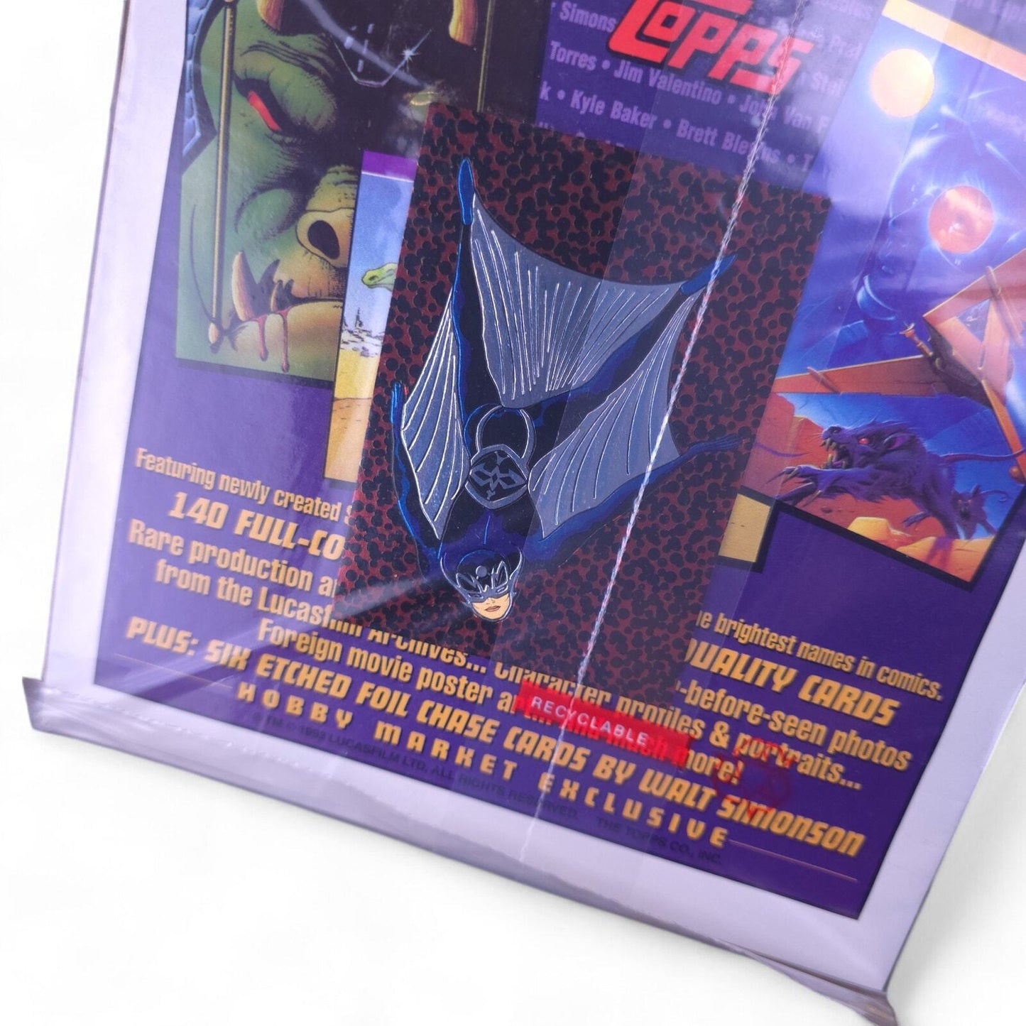 Sealed Topps Comic Night Glider #1 1993 Comic Book