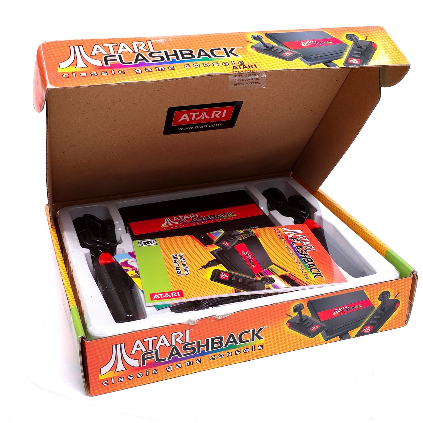 Launch Edition Atari Flashback Classic Game Console 20 Games
