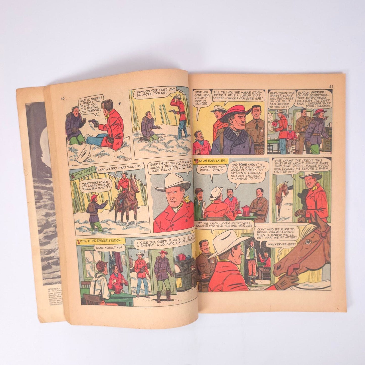 Western Roundup #9 Dell Comics 1955 Comic Book