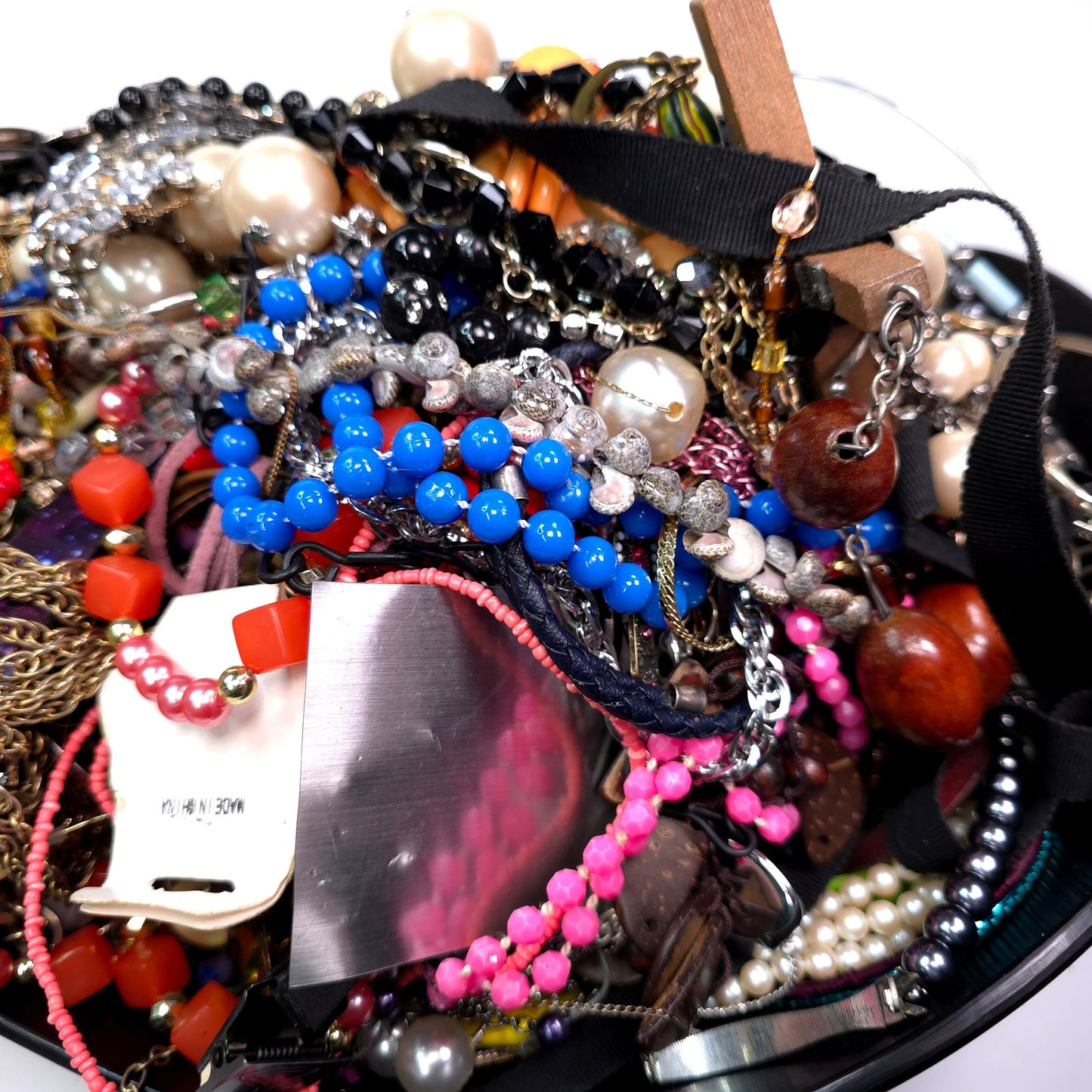 10 lb Vintage to Now Mixed Jewelry Lot Costume Craft Repair Resale JL22