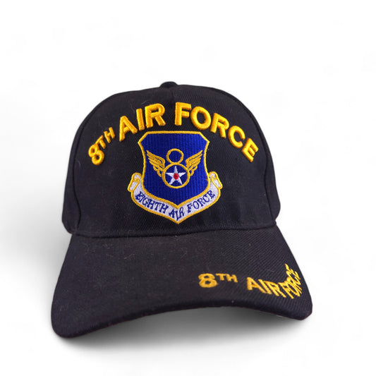 8th Eighth Air Force Embroidered Adjustable Hat August Sportswear Inc