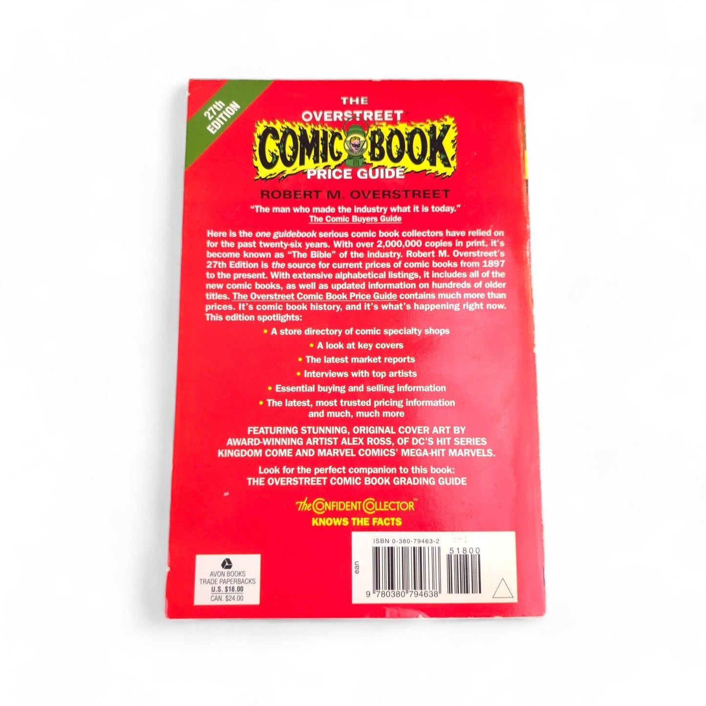 The Overstreet Comic Book Price Guide 27th Edition