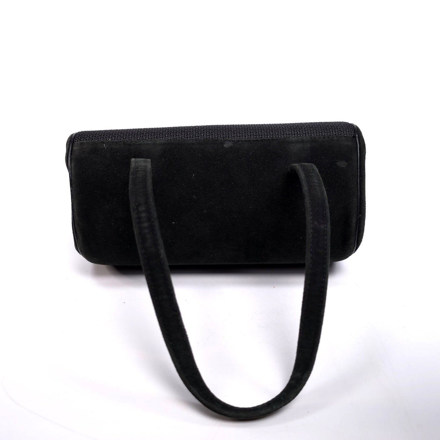 Vintage H.M. Retangle Box Top Handle Handbag Purse