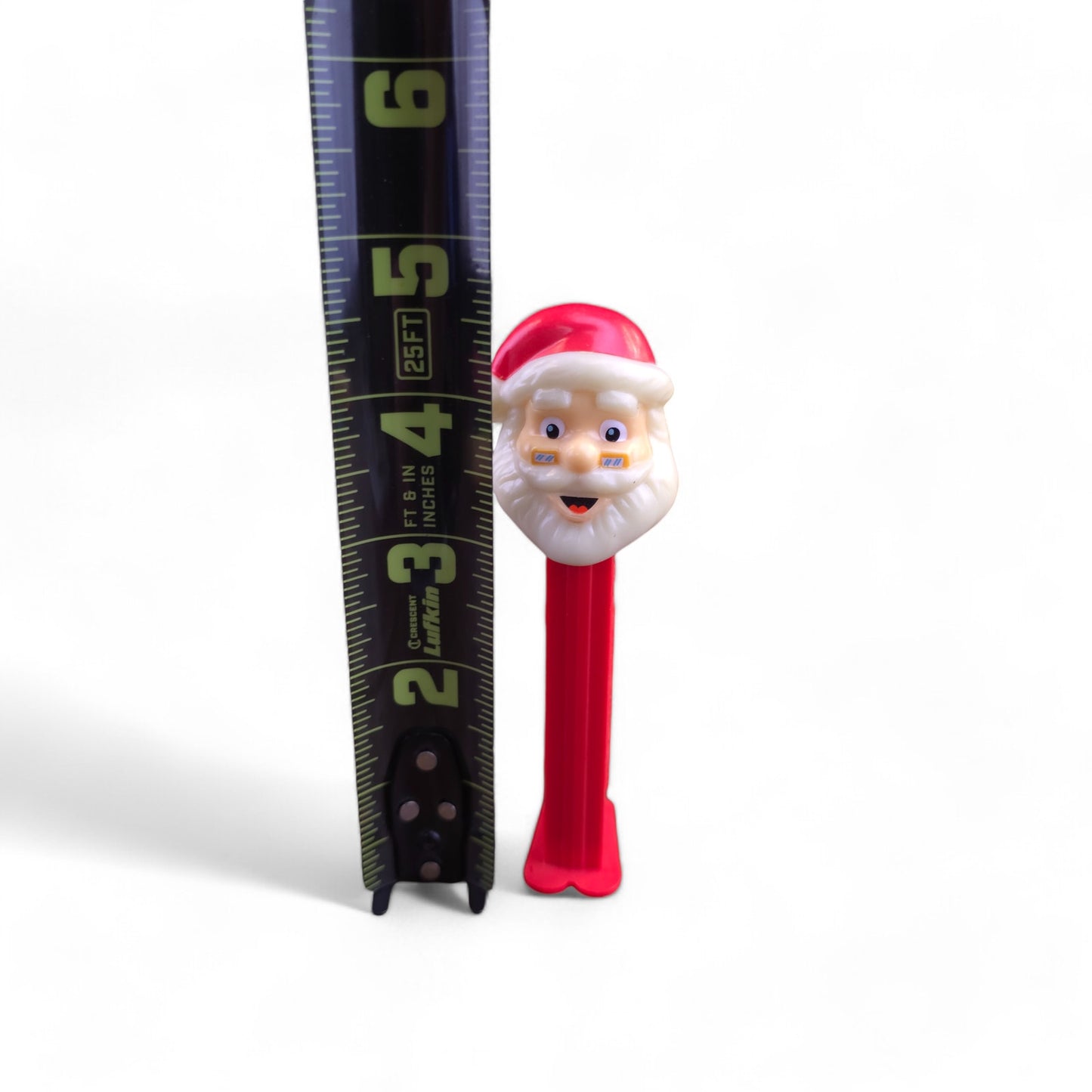 PEZ Christmas Santa Footed Candy Dispenser 2002 Retired Red
