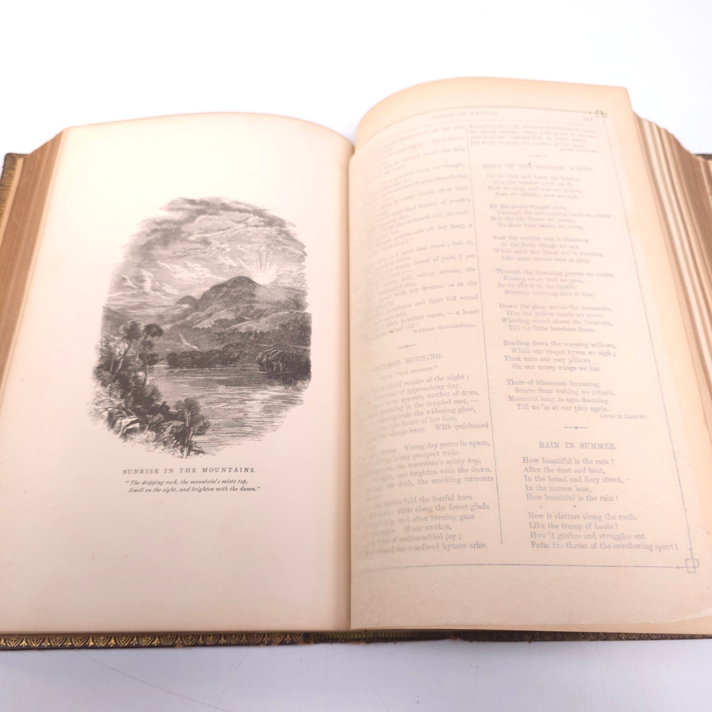 A Library Of Poetry And Song William Cullen Bryant 1876 Leather Bound